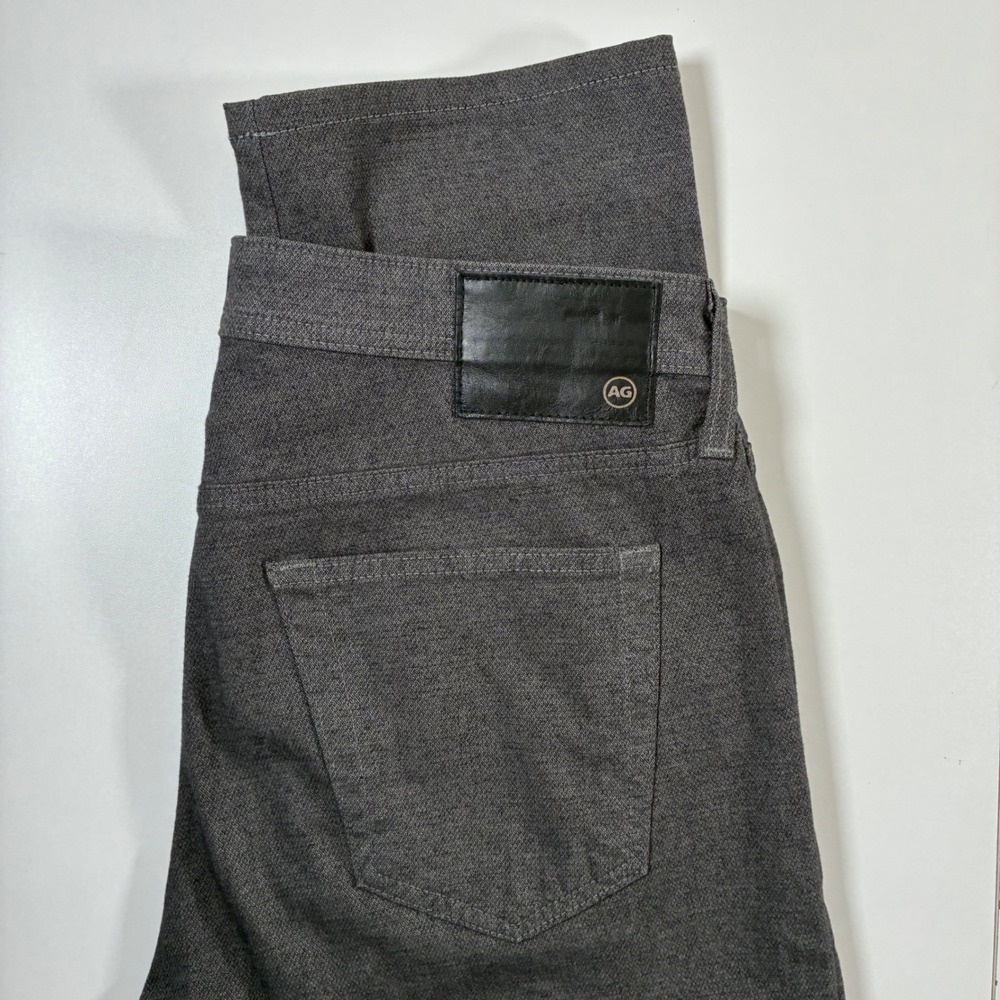 AG Adriano Goldschmied Everett Pants 34x31 Grey Slim Straight (Tag 32x34)